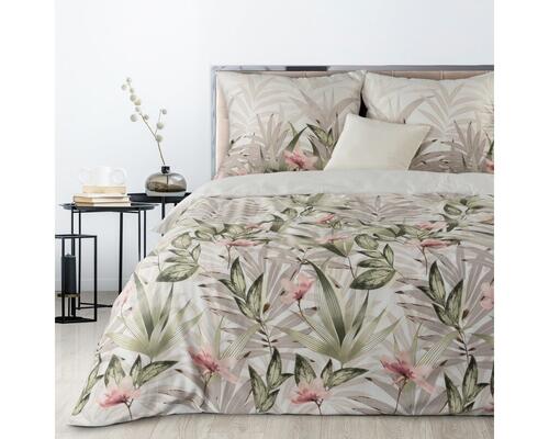 Obliečky na posteľ so vzorom kvetov zo saténovej bavlny - Spring 8
